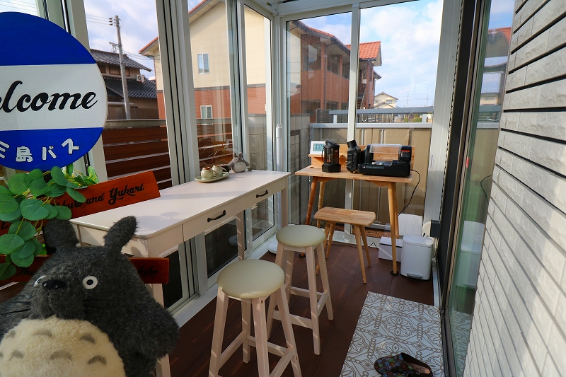 松江市の外構リフォーム(ガーデンルーム)