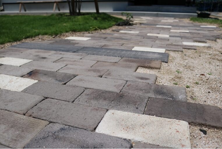 松江市の外構リフォーム(アプローチ)