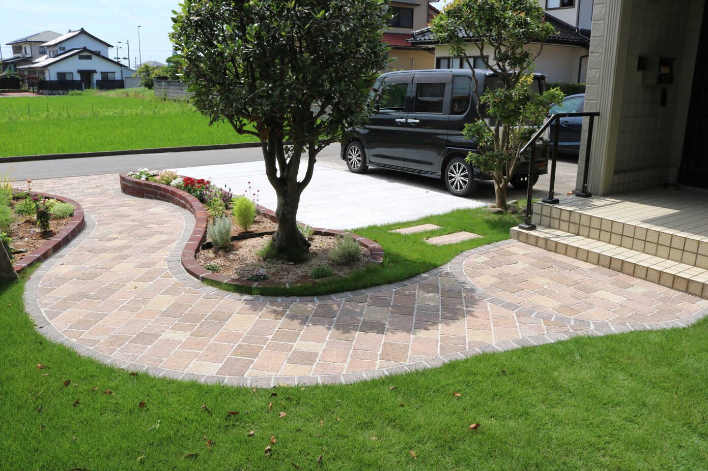 益田市 外構リフォーム 施工前後の比較写真