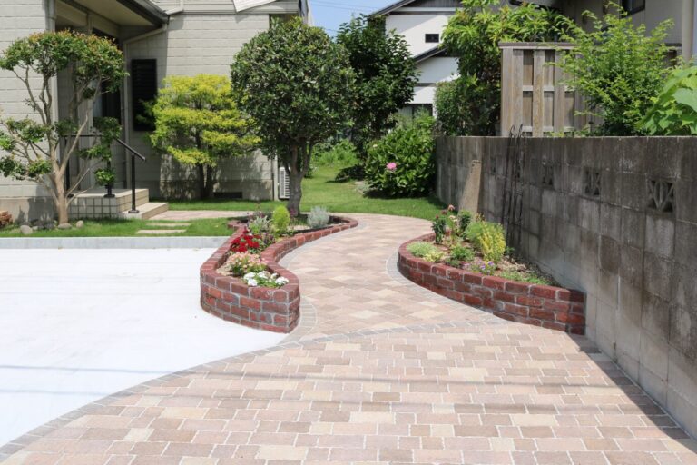 益田市 外構リフォーム 施工前後の比較写真