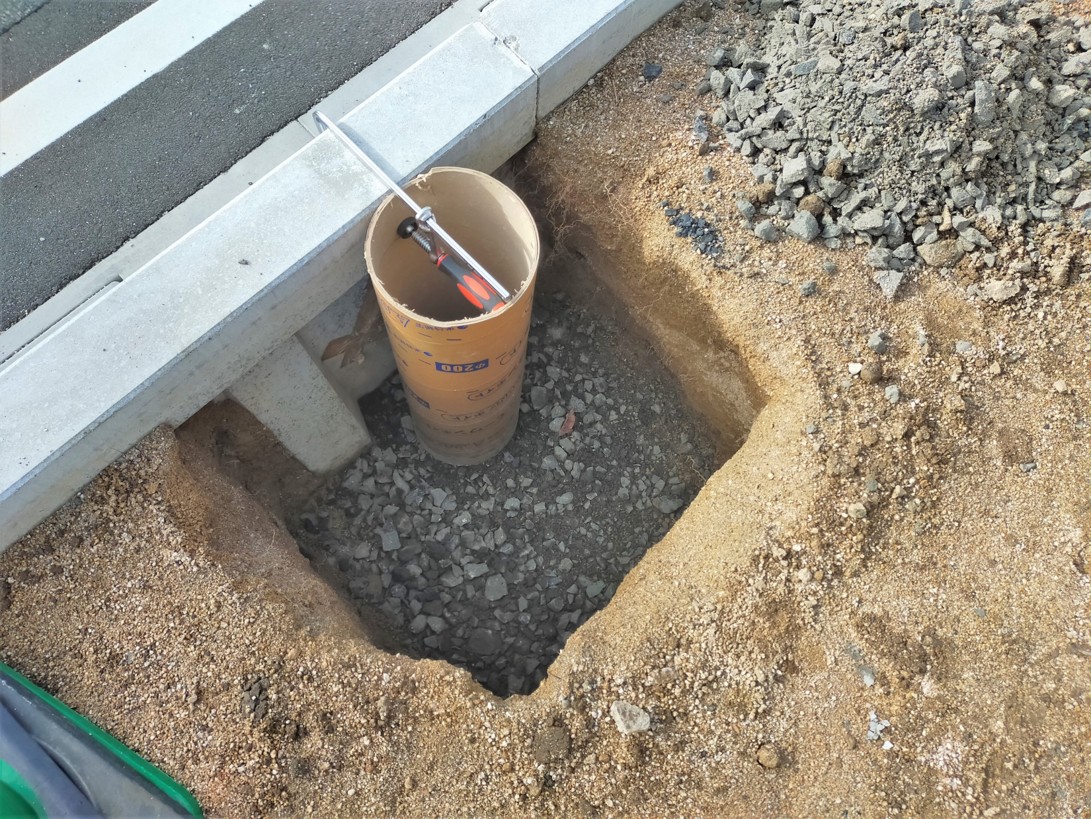 益田市で施工した目隠しフェンス事例